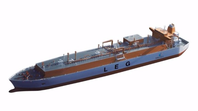 Very large ethane carrier © Wärtsilä Corporation
