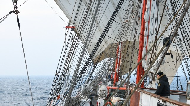 Tall Ship Transits the Northern Sea Route Without Seeing Ice