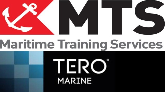 Maritime Training Services and Tero Marine Logos