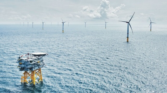 North Sea offshore wind farms 