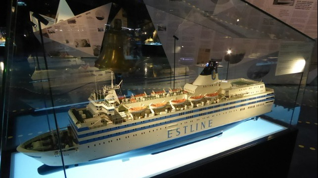 Model of MS Estonia (Leif Jørgensen / CC BY-SA 4.0)