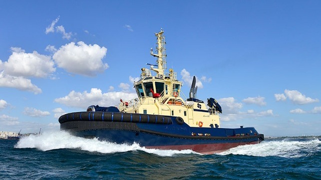 The tugs are almost 30 meters in length and 6 meters wide.
