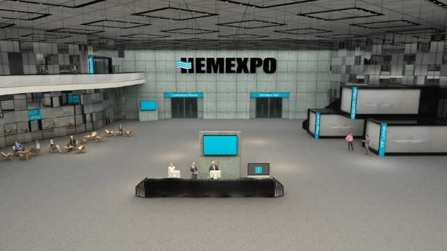 HEMEXPO Virtual Centre Lobby