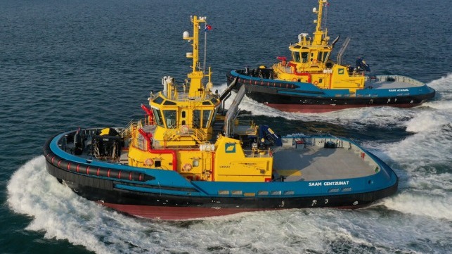 RAstar 3200-W tugs built by Turkey’s UZMAR shipyard for SAAM Towage