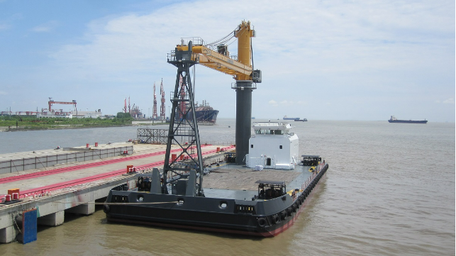 Damen Crane Barge