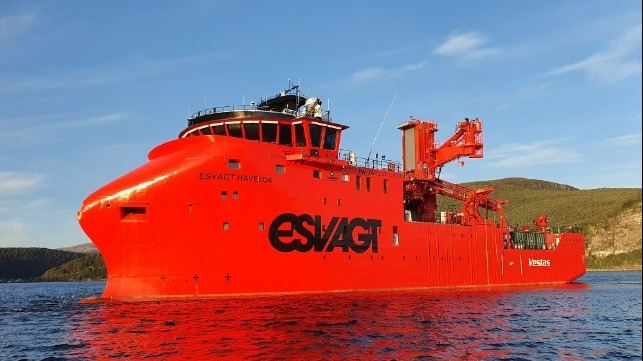 Newbuilding 149 is the sixth wind farm service vessel Havyard Leirvik has handed over. (Photo: Havyard Leirvik AS)
