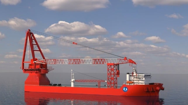 Wartsila thrusters Chinese wind installation vessels