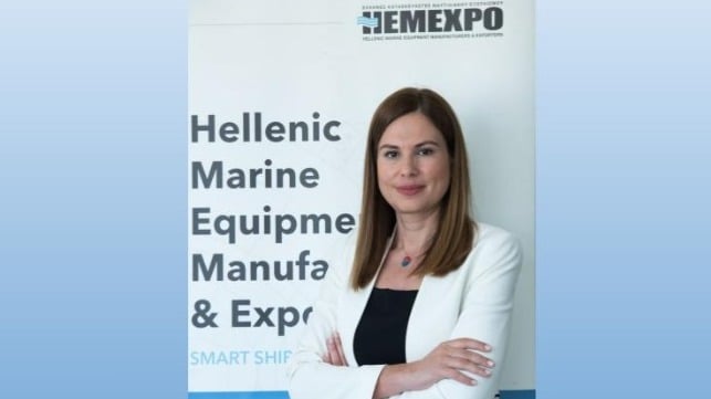 Helen Polychronpoulou, President HEMEXPO and Vice-Chair SEA Europe HEMEXPO logo
