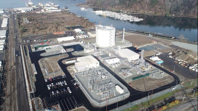 Puget LNG Looking Plant NE