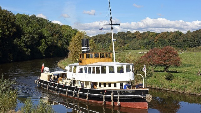 The Daniel Adamson equipped with Thordon SXL propeller shaft bearings