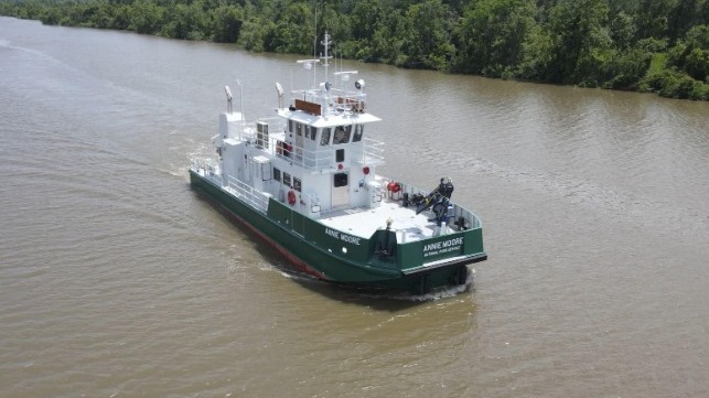 U.S. Army Corps of Engineers takes delivery of USNPS "ANNIE MOORE" to serve Ellis Island and the Statue of Liberty