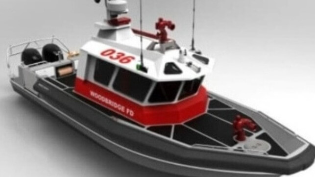  M3 Moose Monohull fireboat