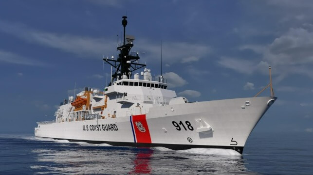 Rendering of USCGC RUSH 