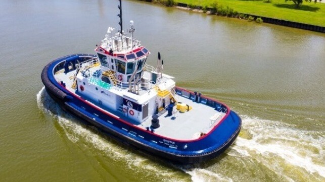 hybrid diesel electric tug