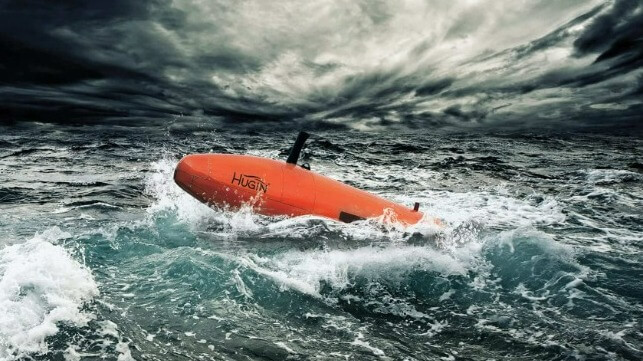 The HUGIN AUV is rated to 3,000m depth