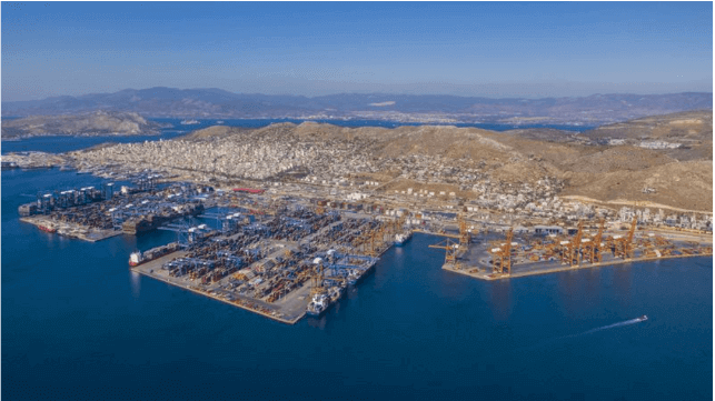 Port of Piraeus, Greece (file photo)