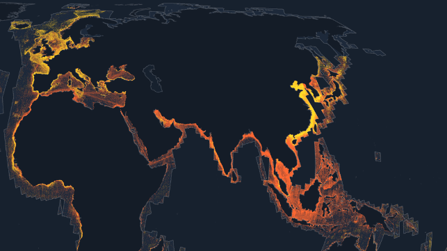 The World's Fishing Fleets Mapped From Orbit – Space & Beyond