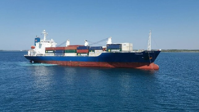 One of many vessels registered to The Bahamas.