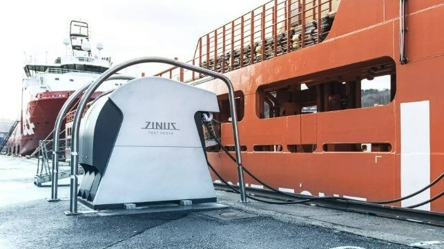 Zinus' Shore Power Compact series is specially developed for busy ports in need of reliable, smaller shore power connections that quickly and user-friendly can supply a variety of vessels with low-voltage electricity. (Photo: Zinus)