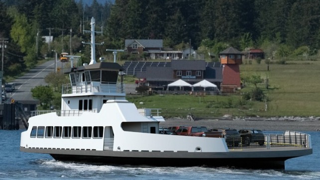 Skagit County electric ferry