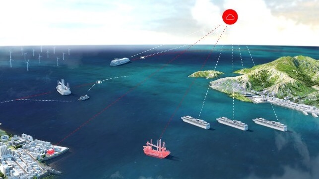 ABB illustration of digital ships