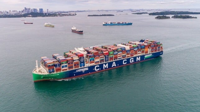 CMA CGM containership