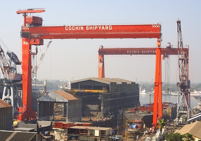 Cochin India shipbuilding