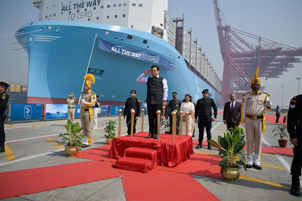 Maersk naming ceremony in Mumbai