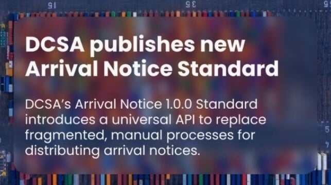 Digital Container Shipping Association (DCSA)