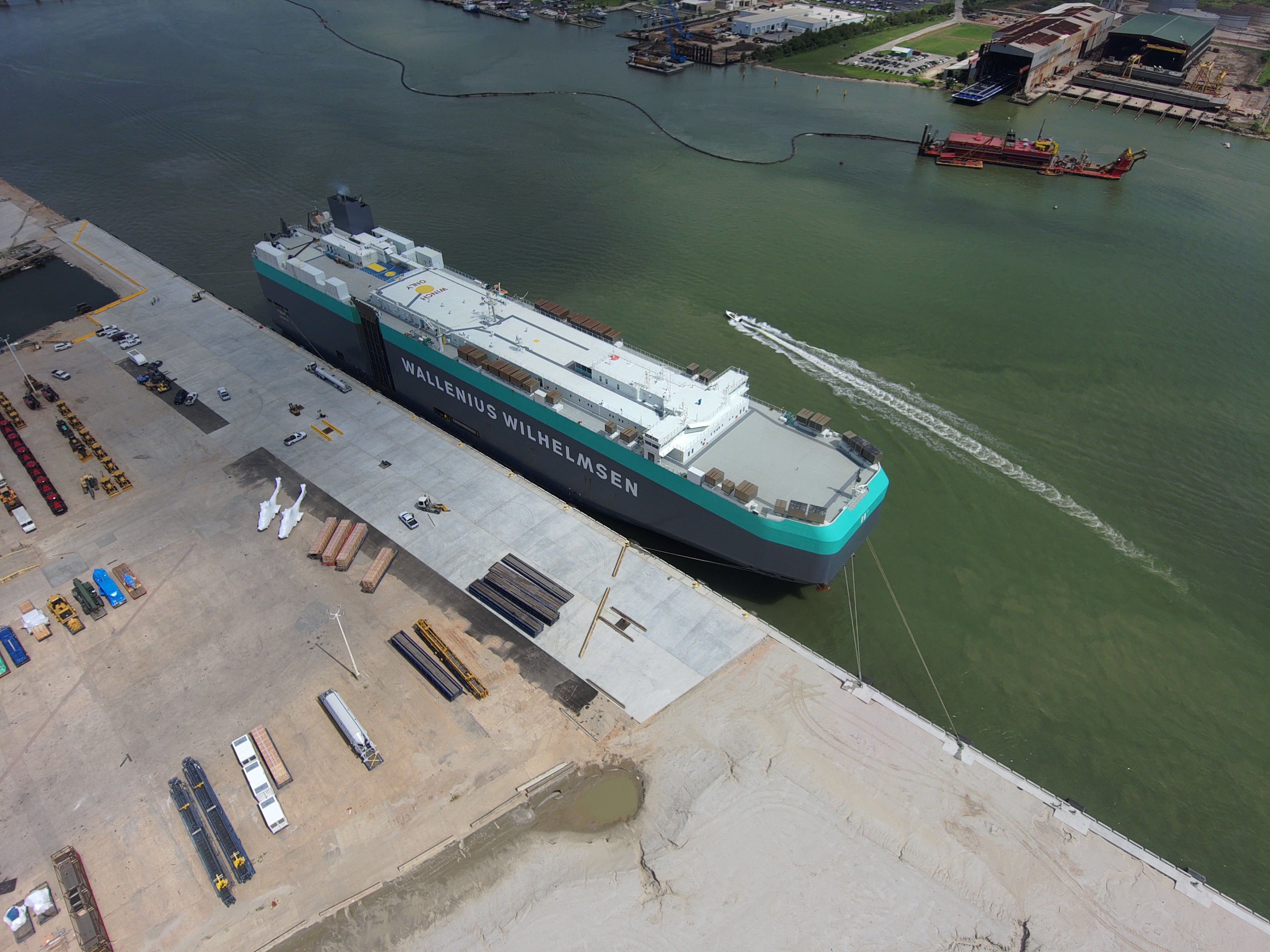 Port of Galveston Opens New Berth with 1st Cargo Vessel Call July 2