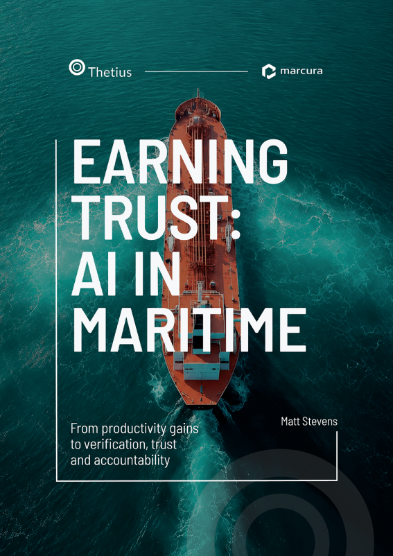 Maritime is using AI every day. Now comes the harder part: trusting it to act.