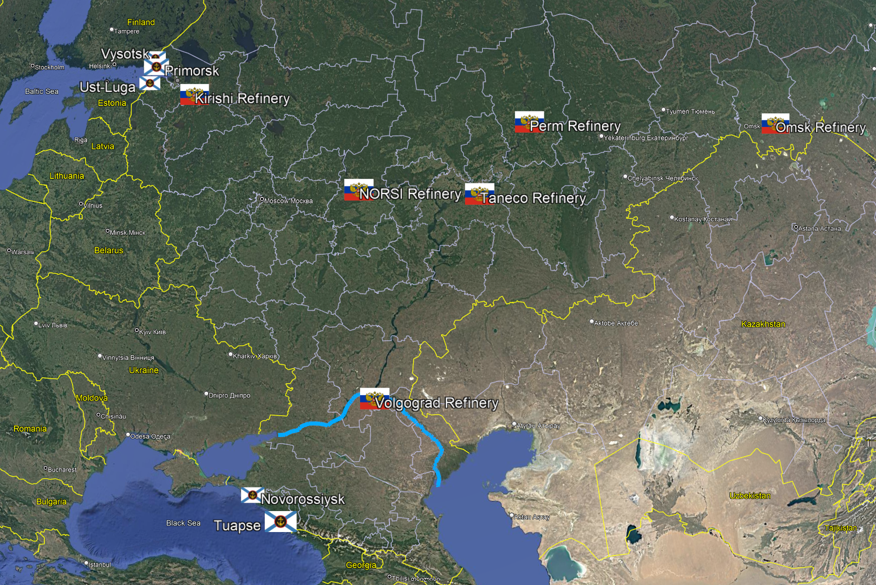 Diesel Deal Increases Pressure on Putin’s Ports and Shipping