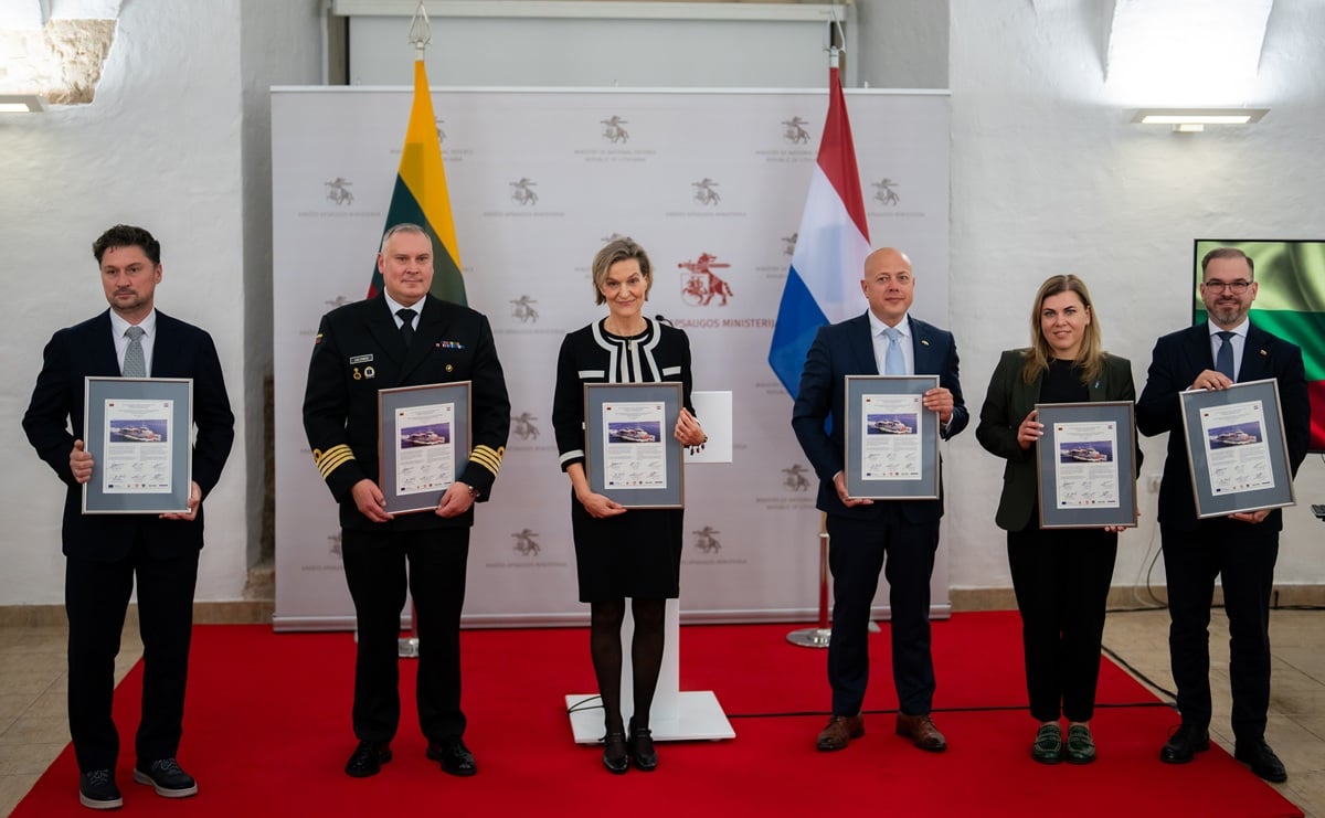 Damen Signs with Lithuanian Navy for Pollution Incident Response SAR Vessel