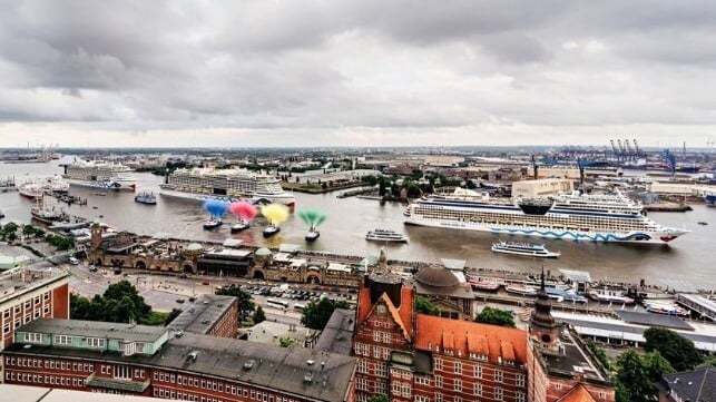 Hamburg AIDA cruise ships