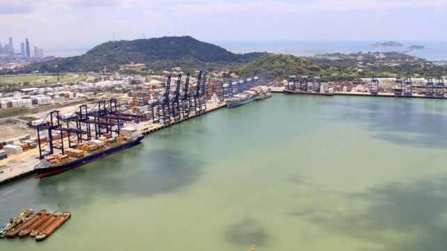 Balboa port Panama