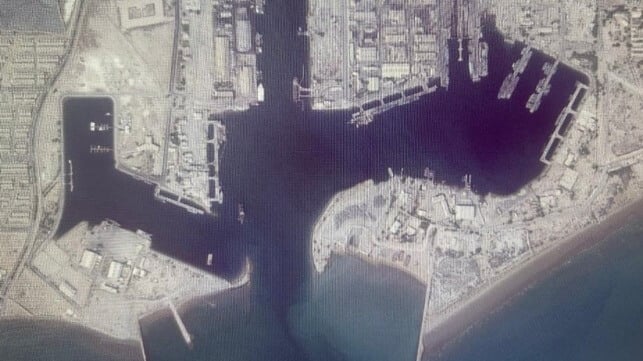 Bandar Abbas Naval Harbor, September 24 (Sentinel-2)