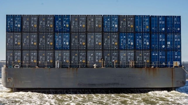 Container barge