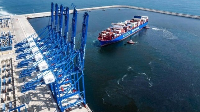 Peru port Chancay