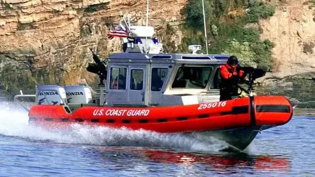 An MDD surveillance system would push sensor information out to the "tactical edge," including small patrol craft (USCG file image)
