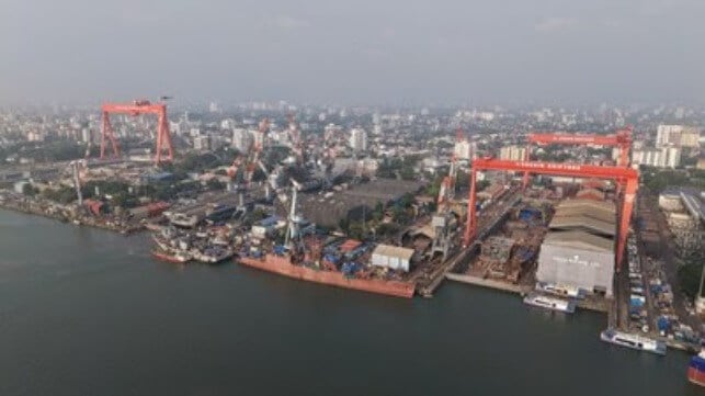 Cochin India shipbuilding