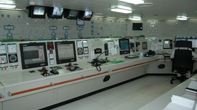 Engine control room on a cruise ship (file image courtesy Michael Elleray / CC BY 2.0)