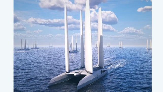 concept for hydrogen generatign vessel