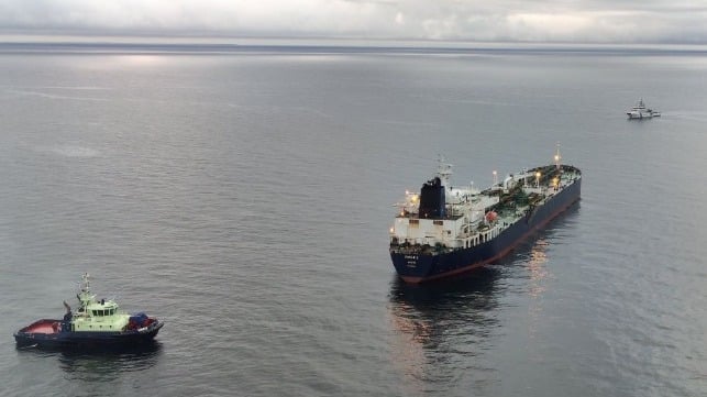 Tanker detained in Finlad