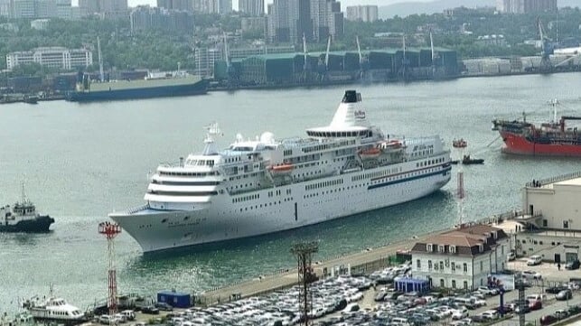 Vladivostok, Russia cruise ship
