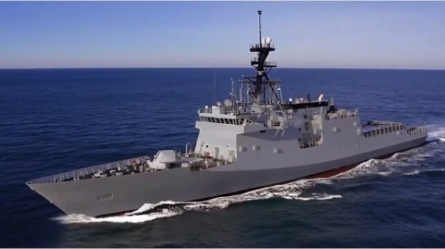 USN frigate based on USCG design