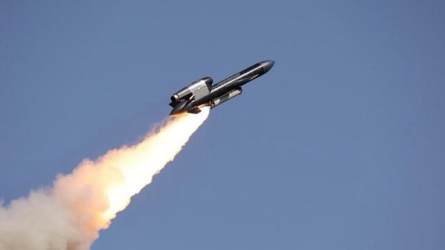 A Flamingo using jet-assisted take-off (Firepoint)