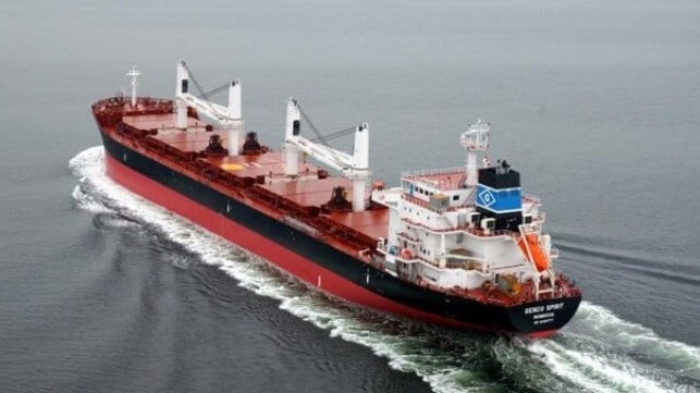 Genco dry bulk vessel