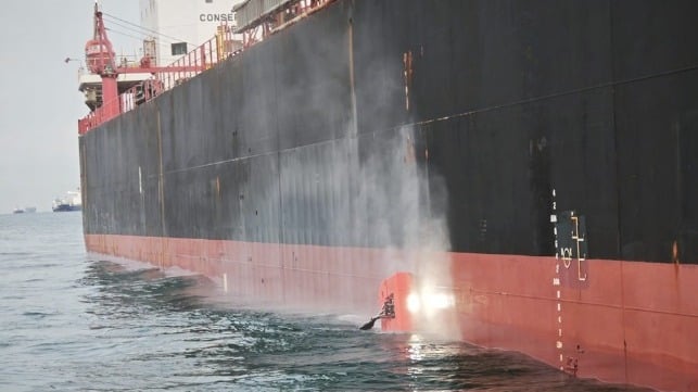 Robot hull cleaner courtesy Neptune 