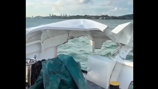 Singaporean Ferry Suffers Damage in Collision With Product Tanker