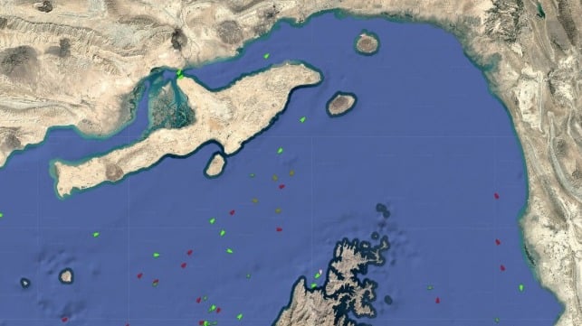 After an initial surge of interest, traffic volume at Hormuz has subsided once more (Pole Star)